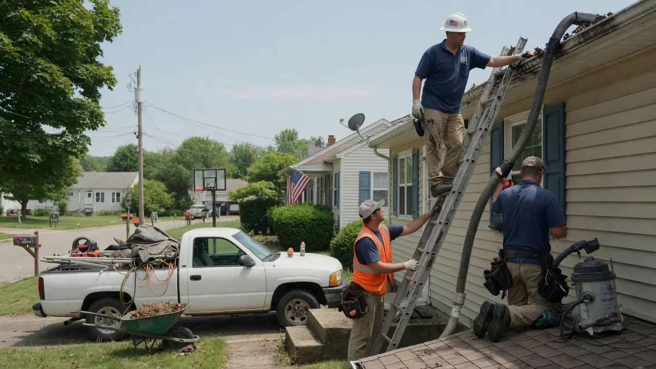 Gutter Installation in Bushnell, IL near me